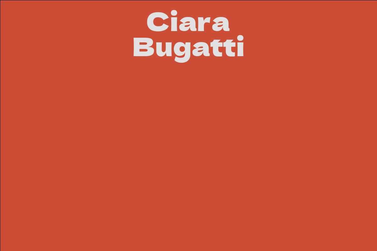 Ciara Bugatti