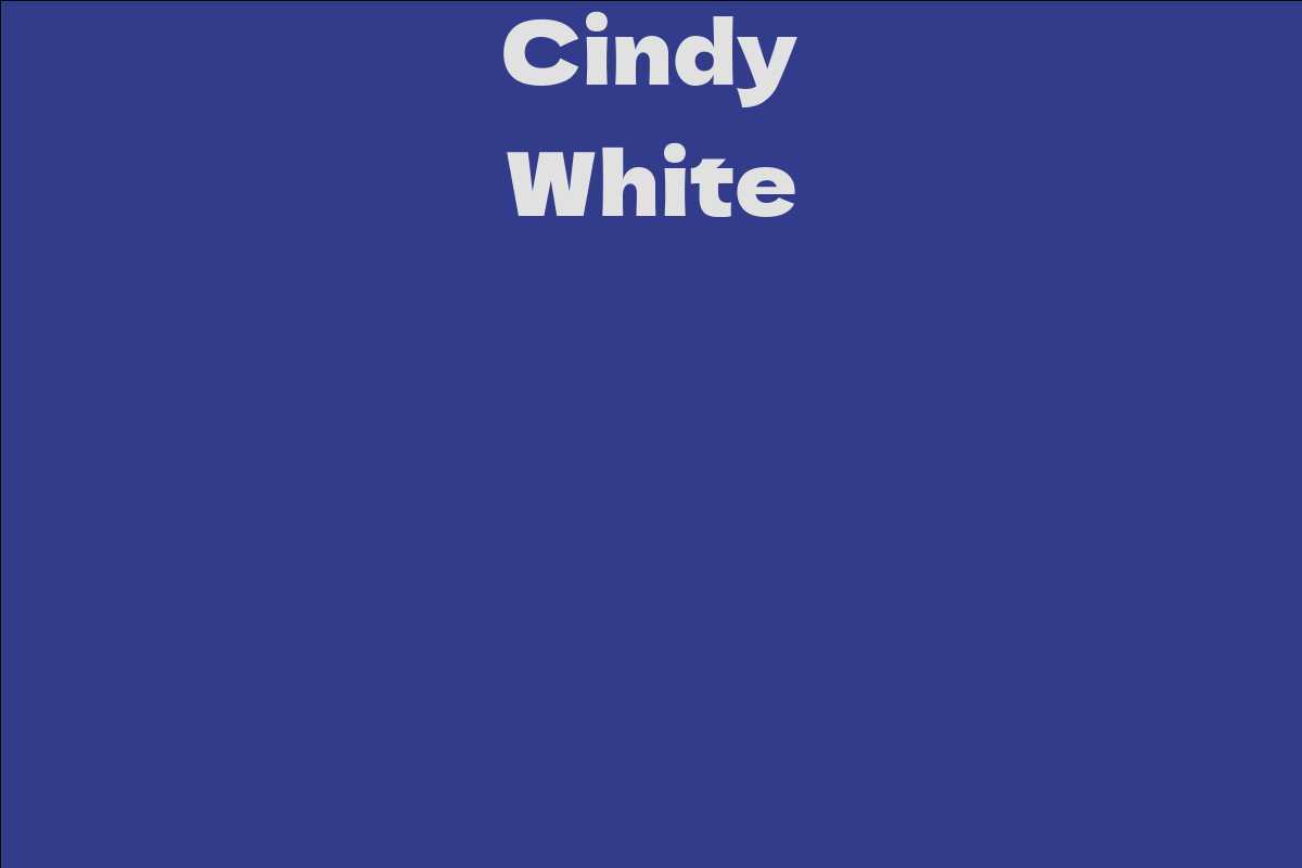 Cindy White