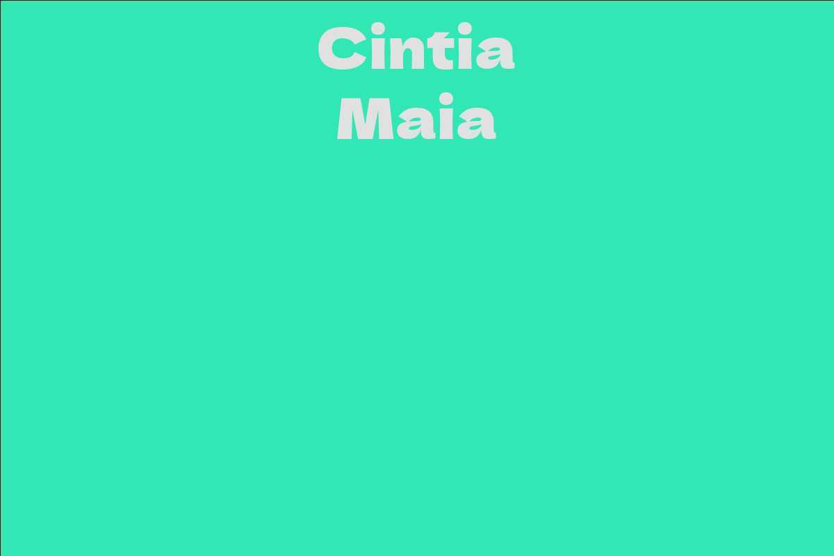 Cintia Maia