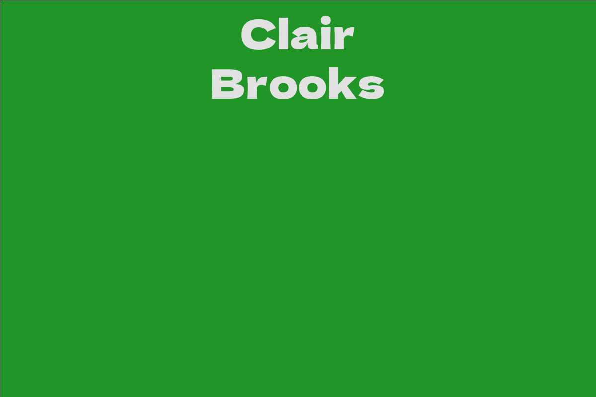 Clair Brooks