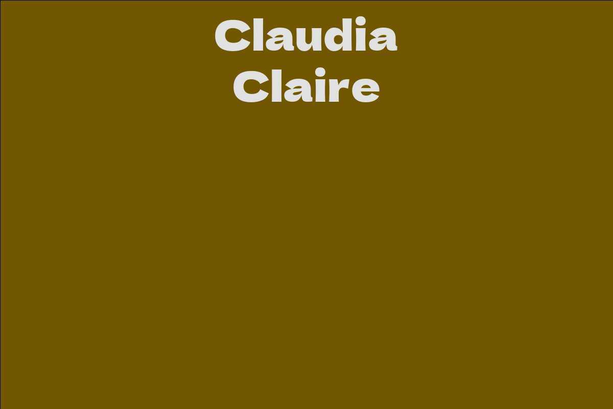 Claudia Claire