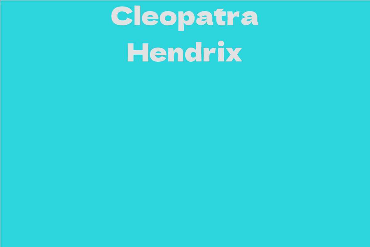 Cleopatra Hendrix