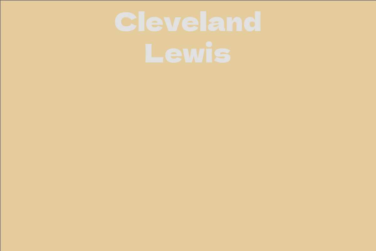 Cleveland Lewis