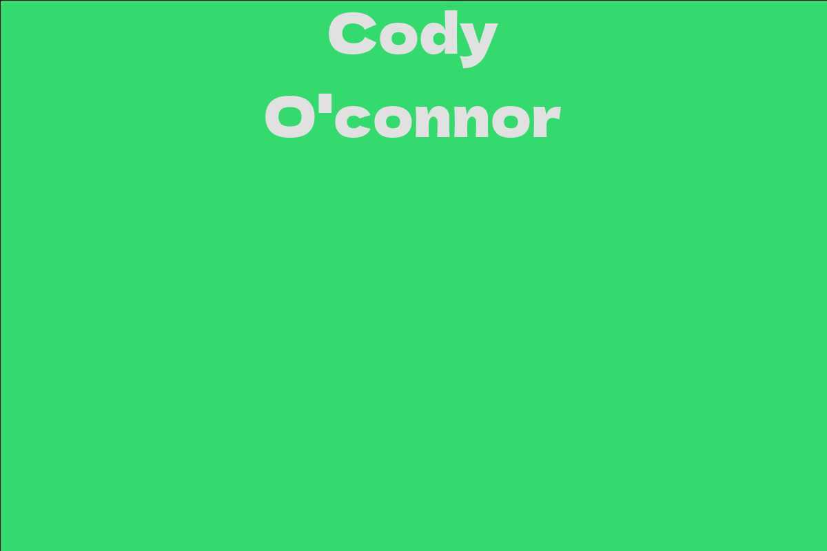 Cody O'connor