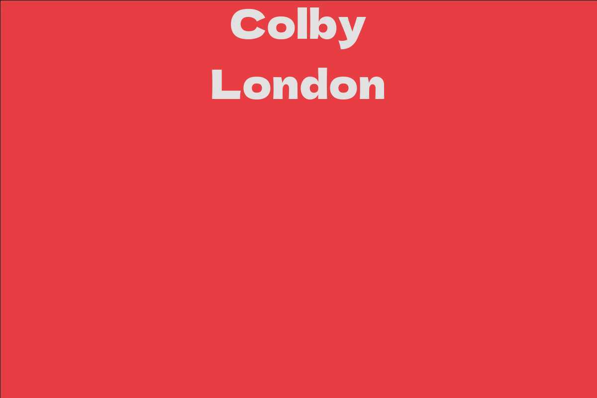 Colby London