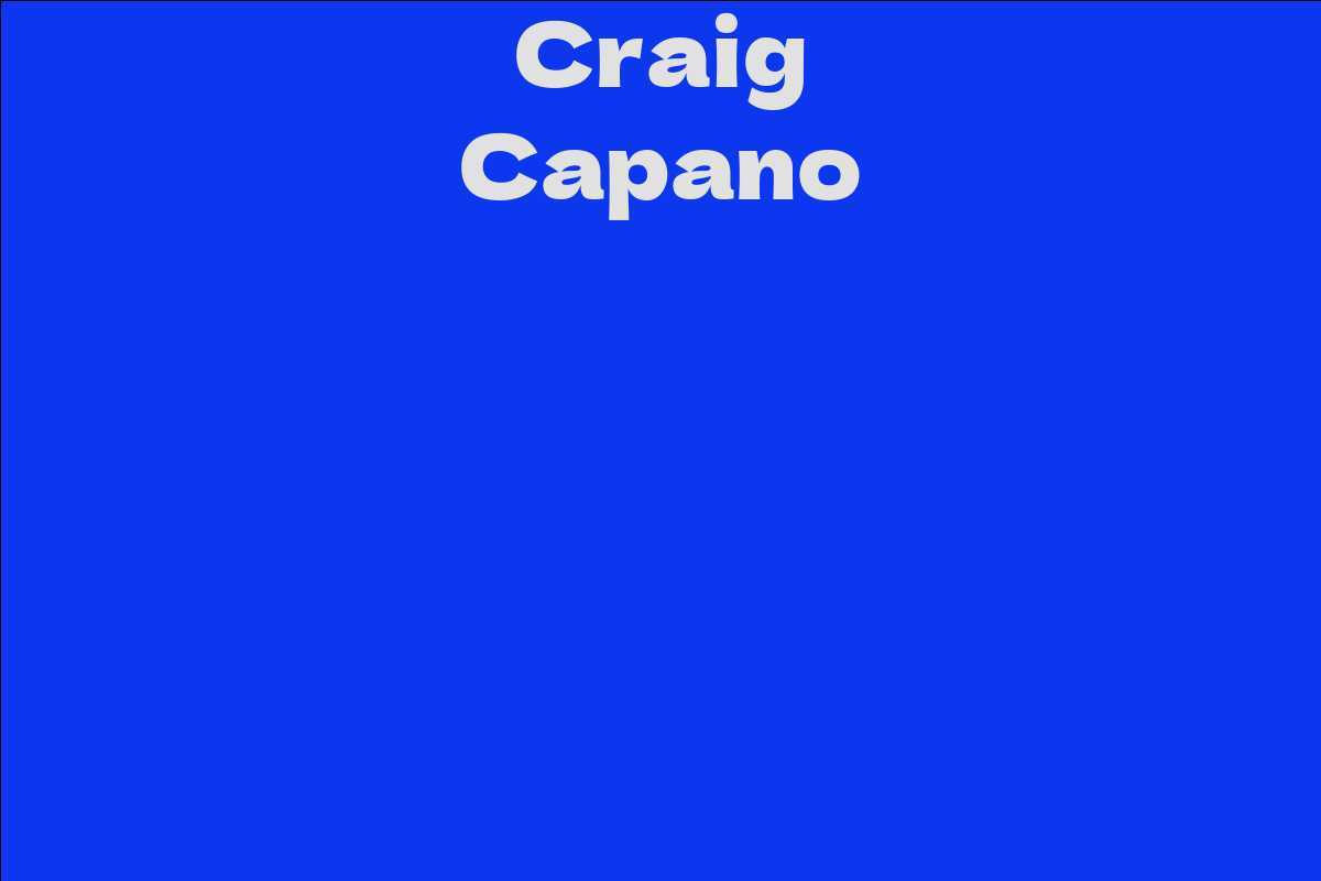 Craig Capano