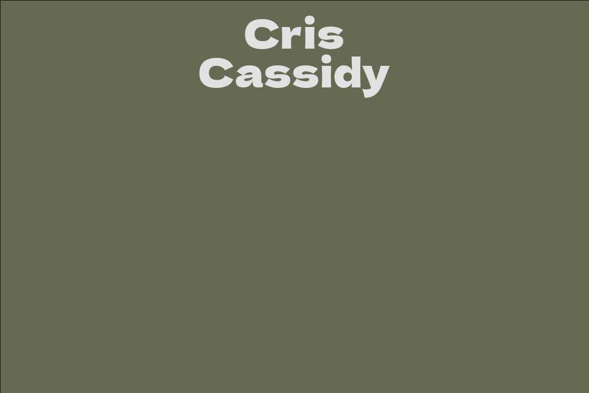 Cris Cassidy