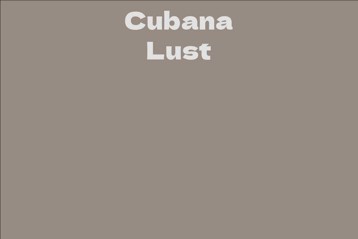 Cubana Lust