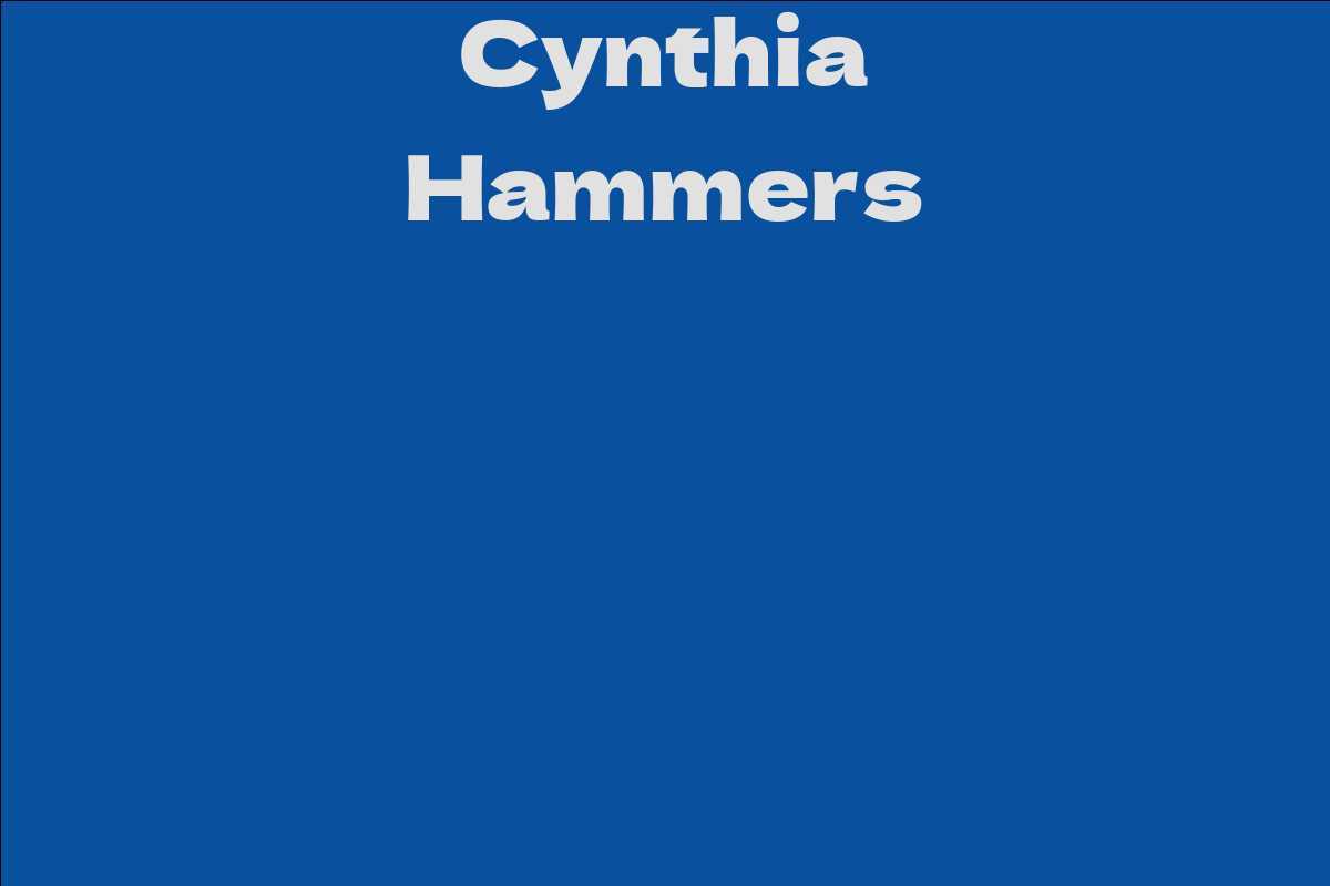 Cynthia Hammers