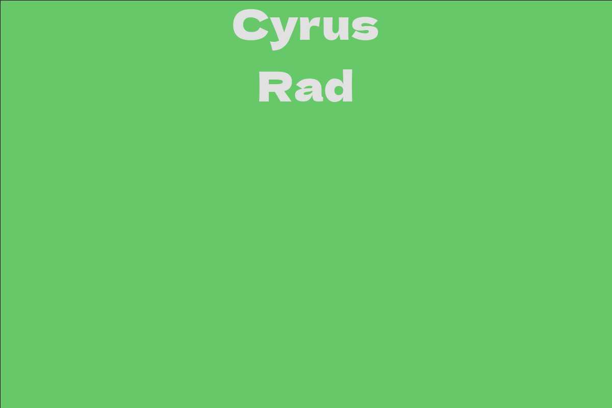 Cyrus Rad