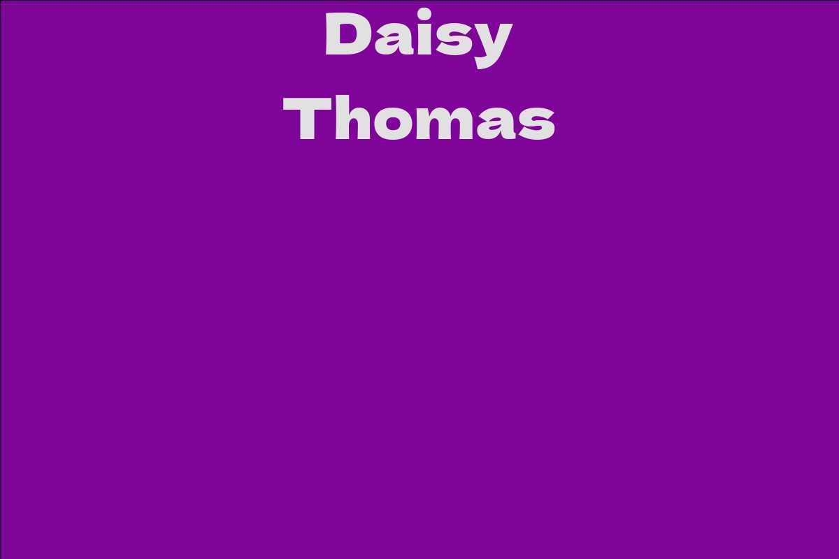 Daisy Thomas