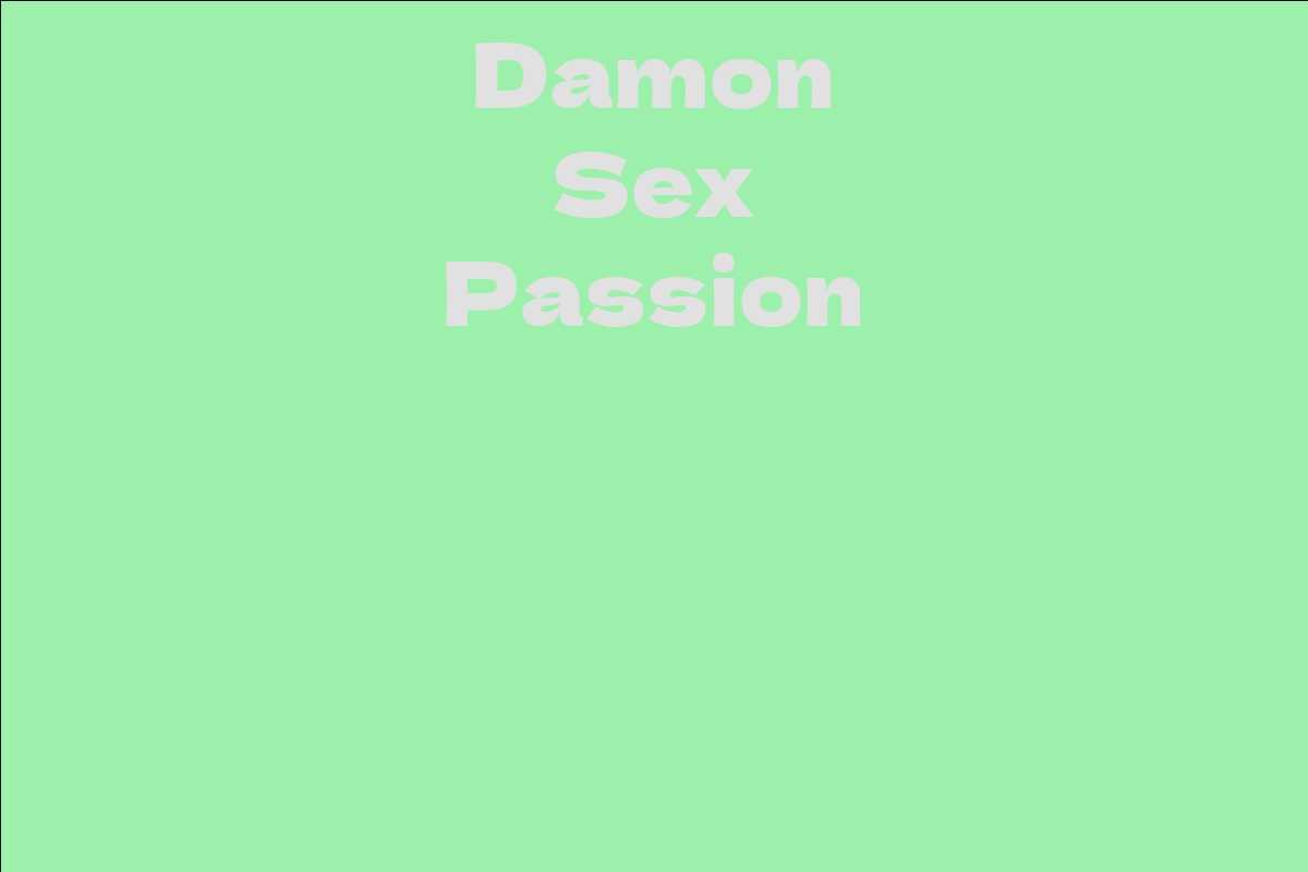 Damon Sex Passion
