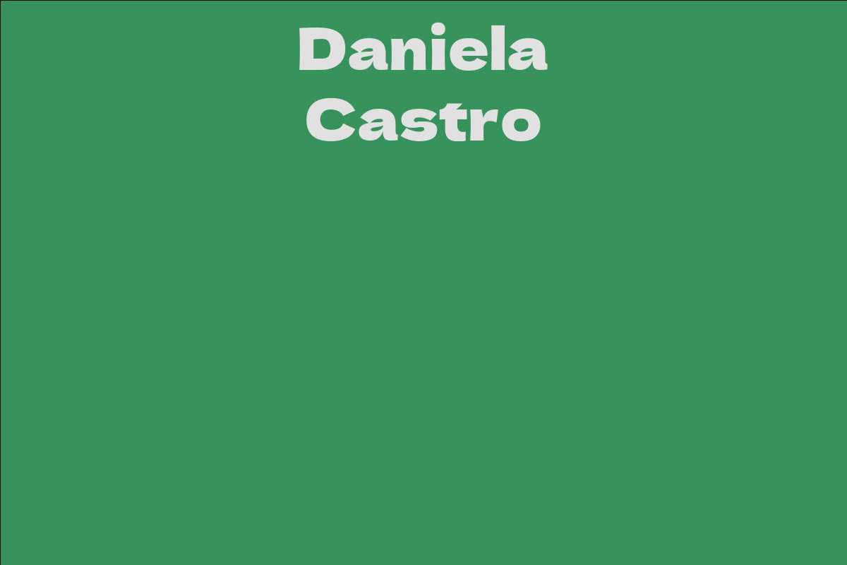 Daniela Castro