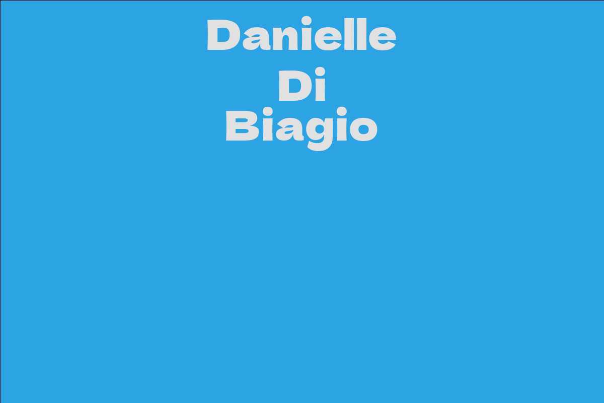 Danielle Di Biagio