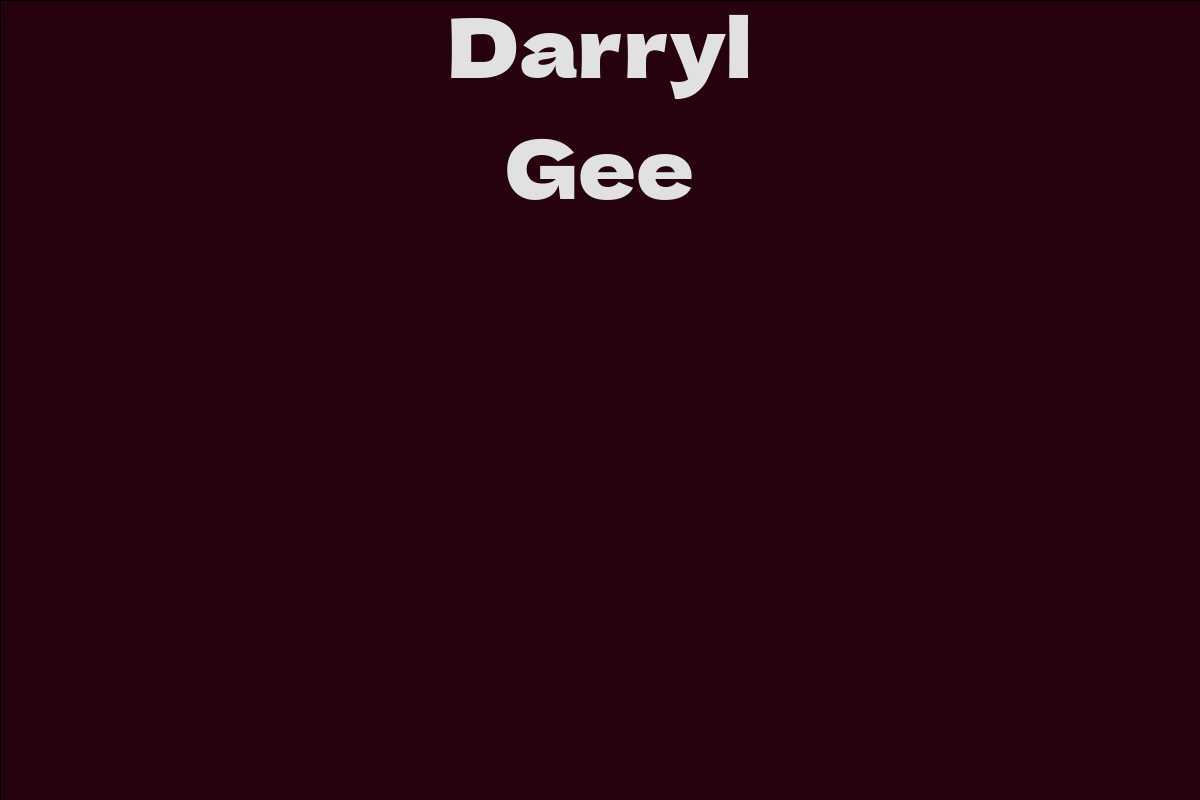 Darryl Gee