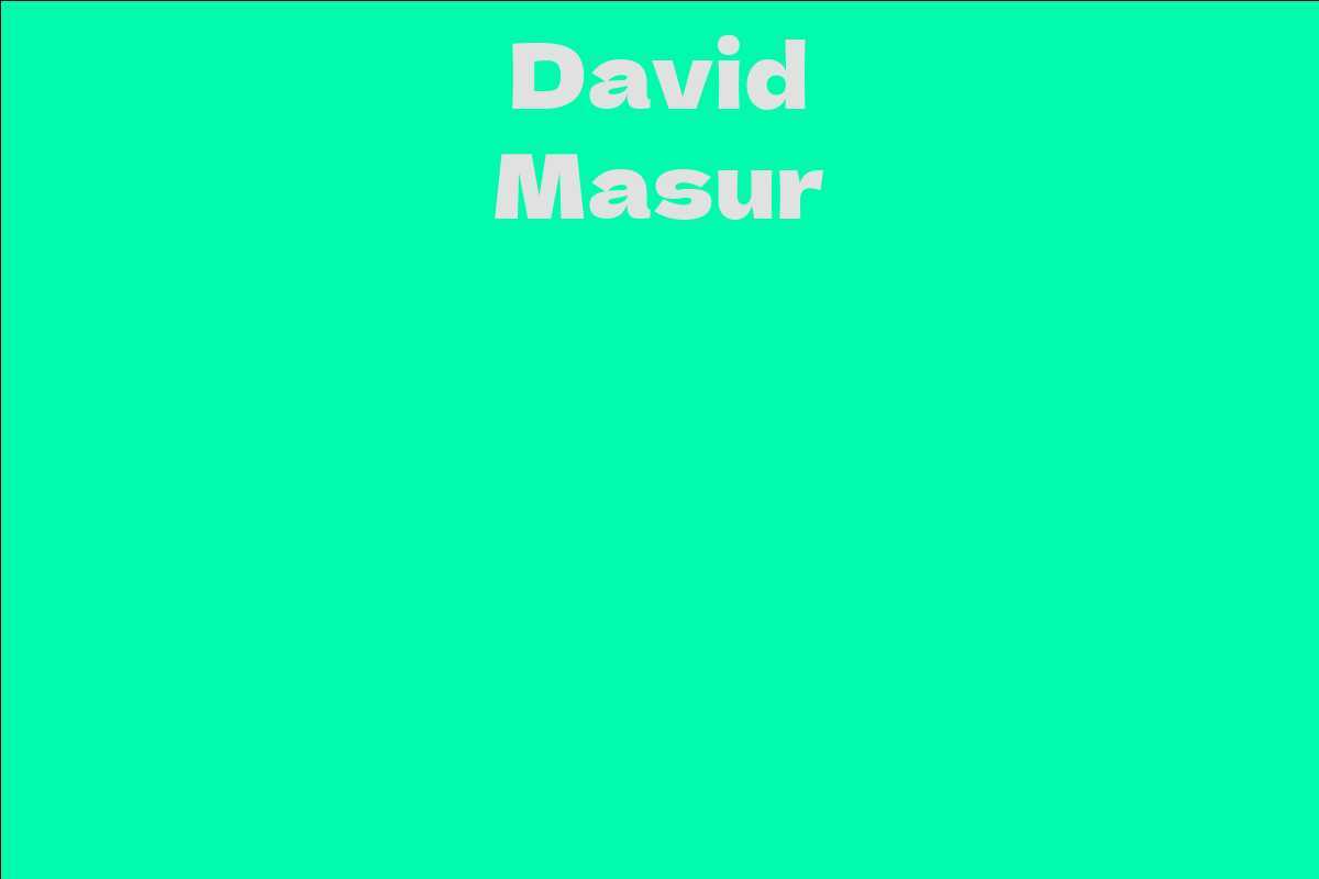 David Masur