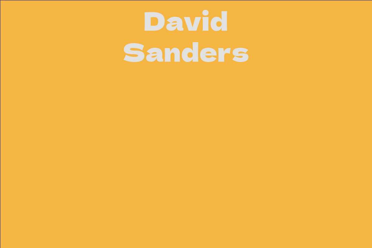 David Sanders