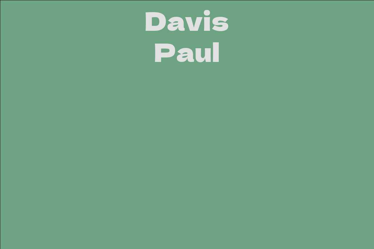 Davis Paul
