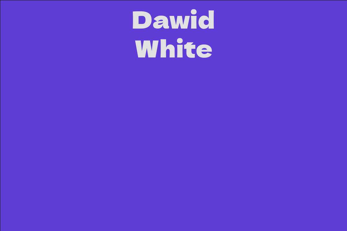 Dawid White