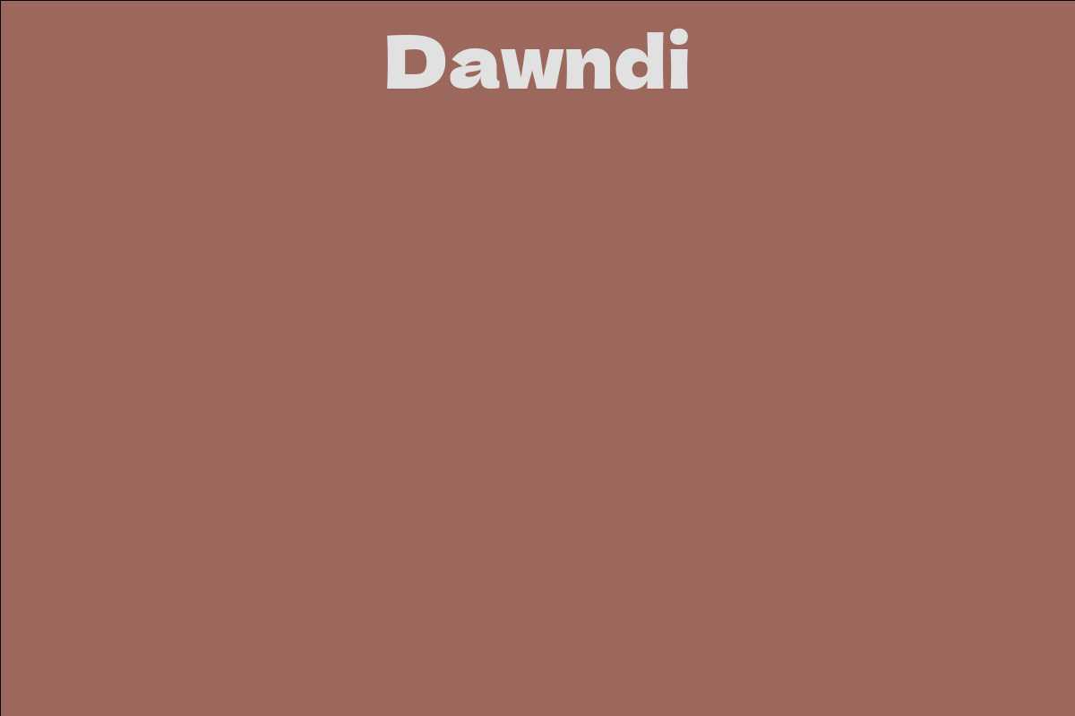 Dawndi