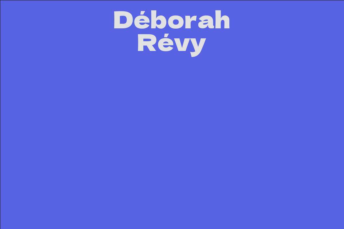 Déborah Révy