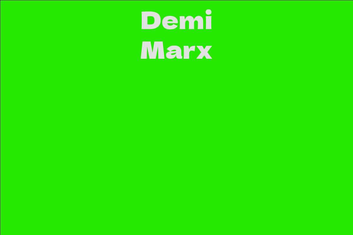 Demi Marx