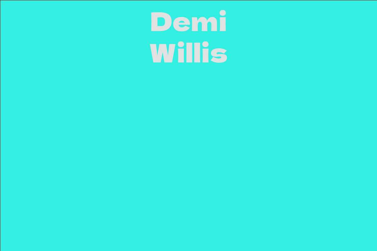 Demi Willis