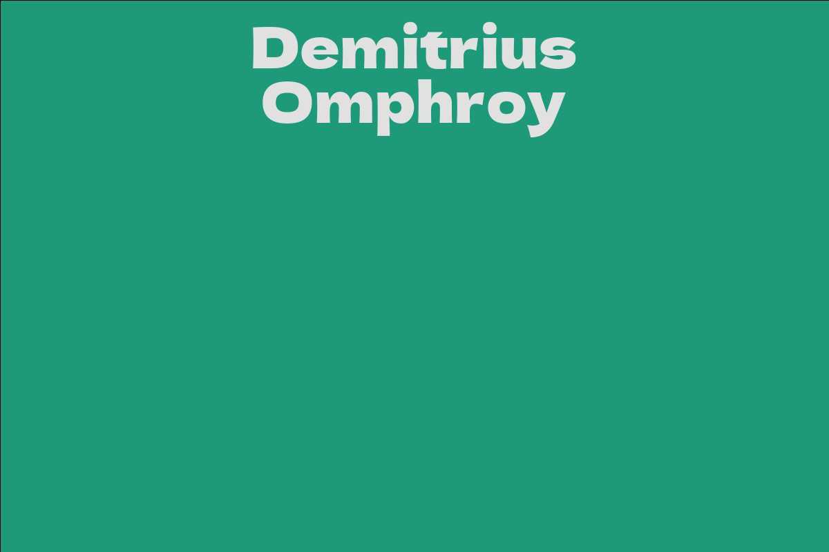 Demitrius Omphroy