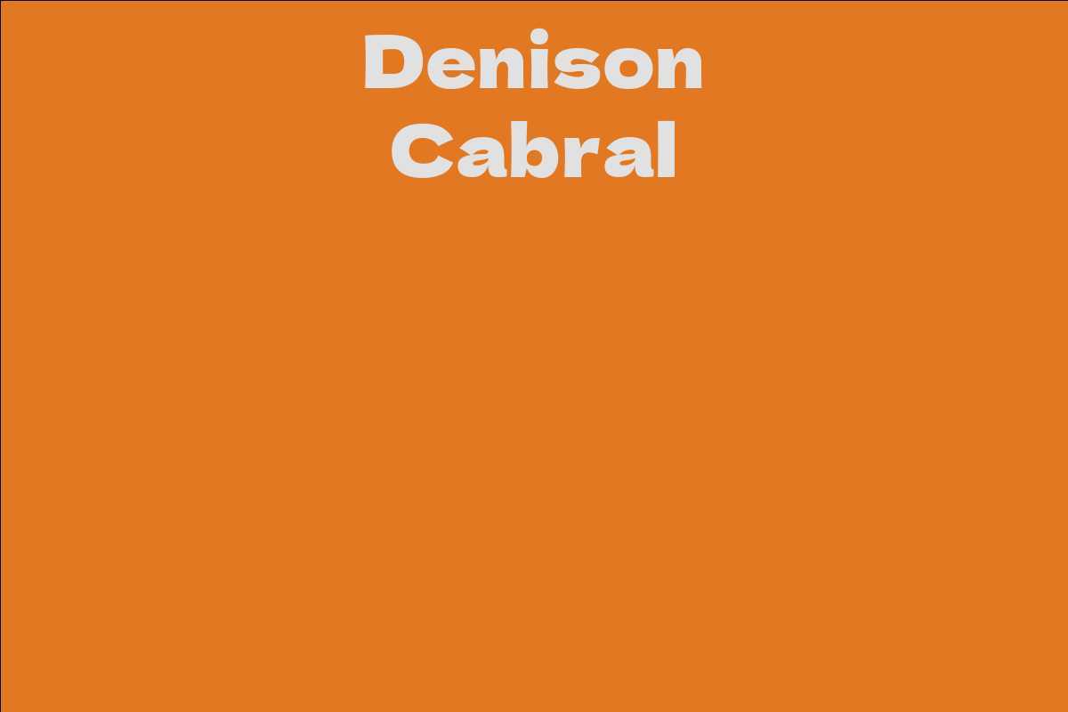 Denison Cabral