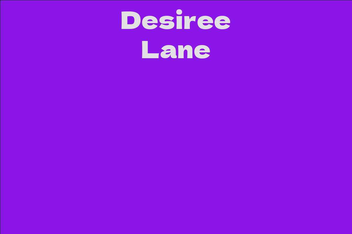 Desiree Lane