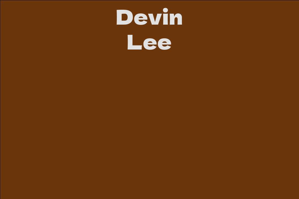 Devin Lee