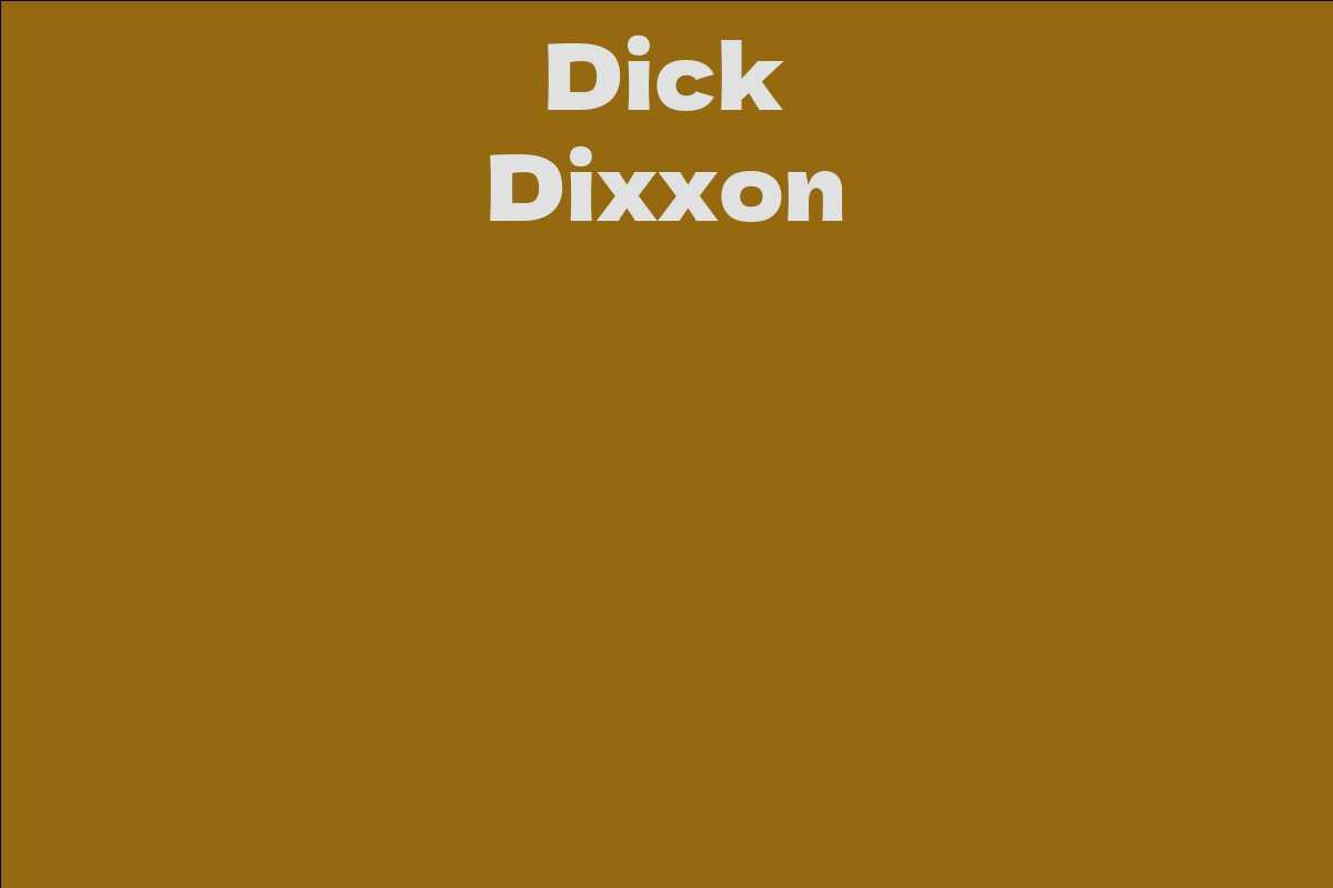 Dick Dixxon