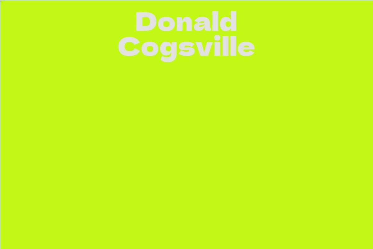 Donald Cogsville