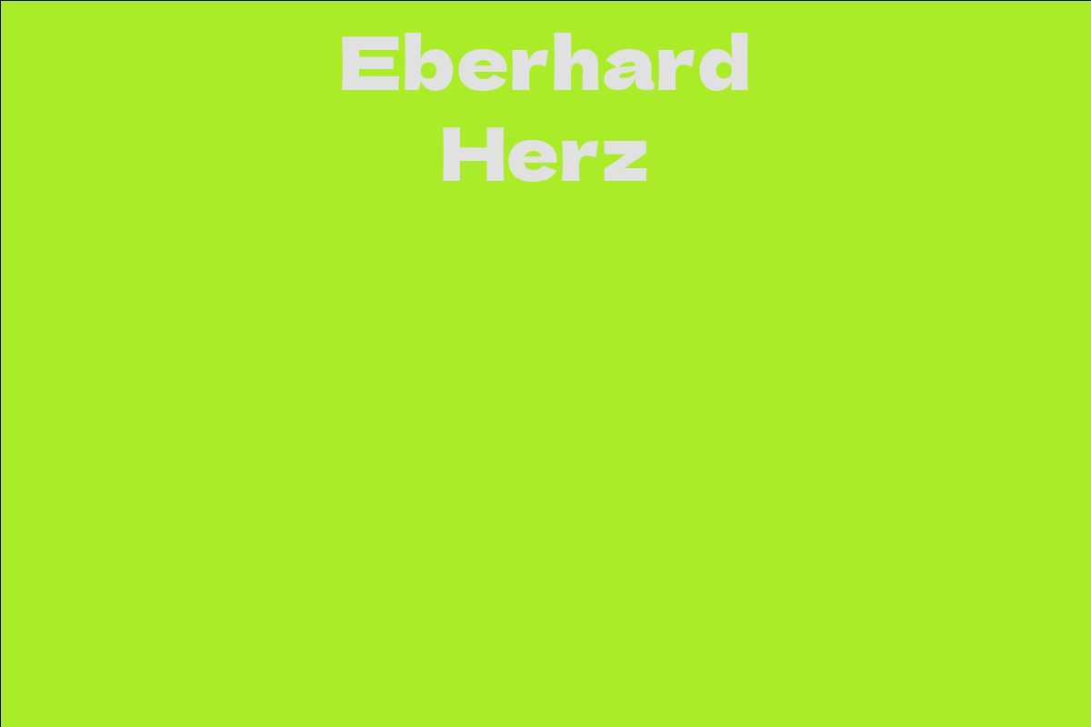 Eberhard Herz
