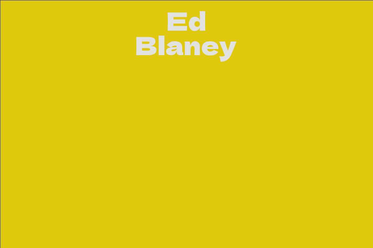 Ed Blaney