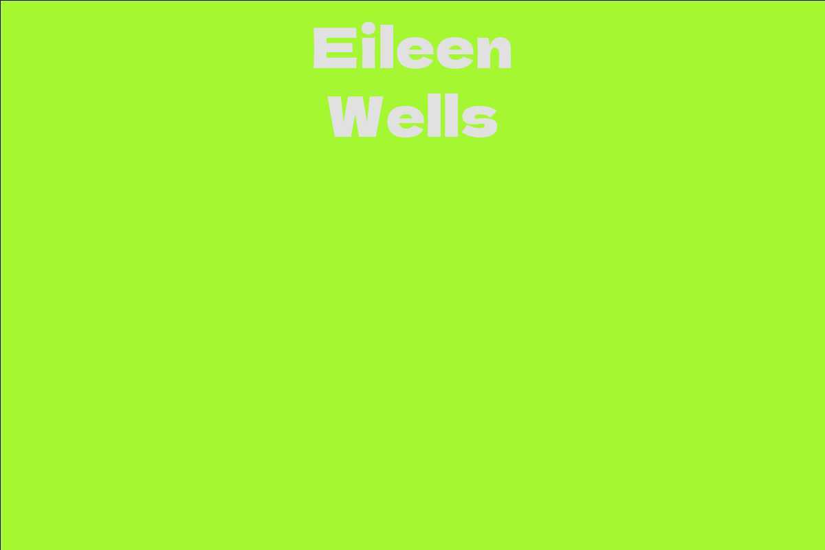 Eileen Wells