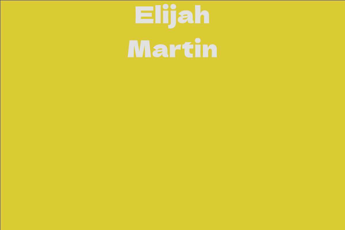 Elijah Martin