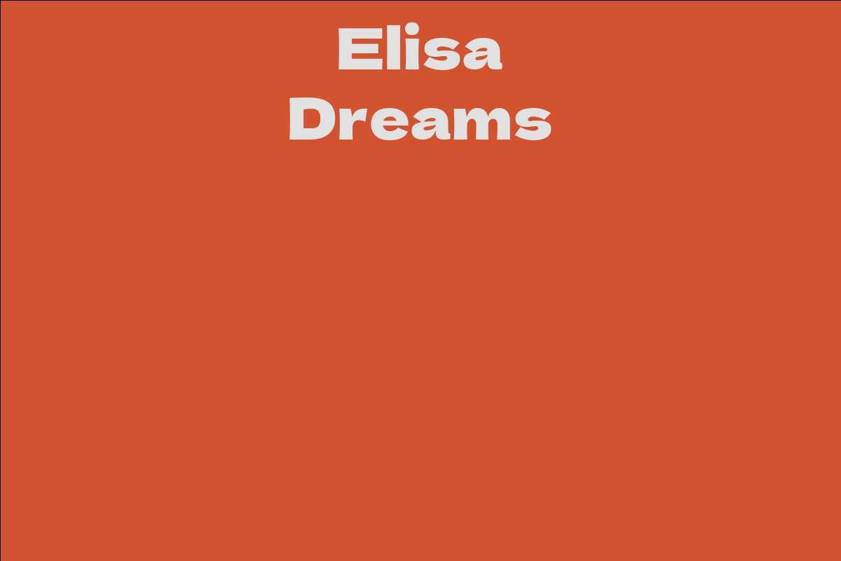 Elisa Dreams