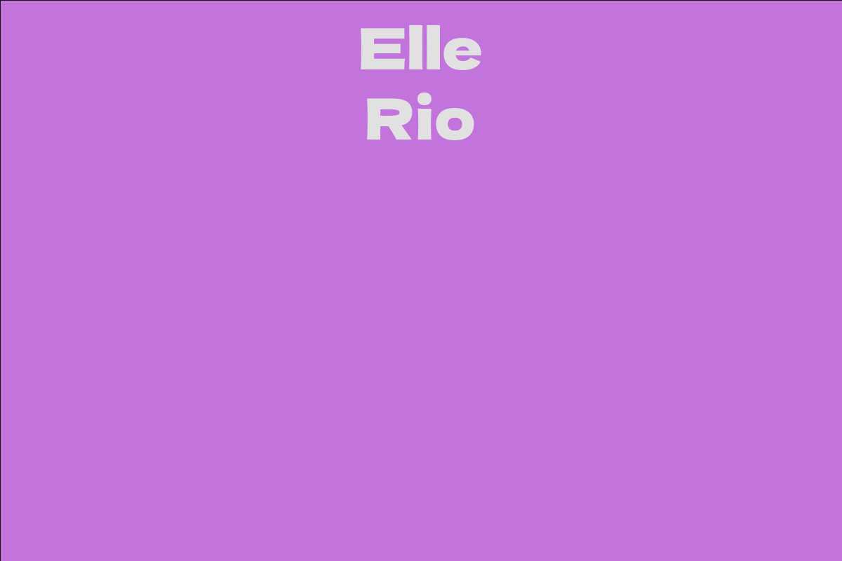 Elle Rio