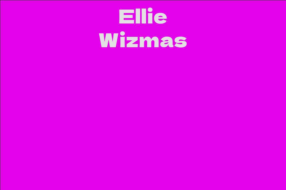 Ellie Wizmas