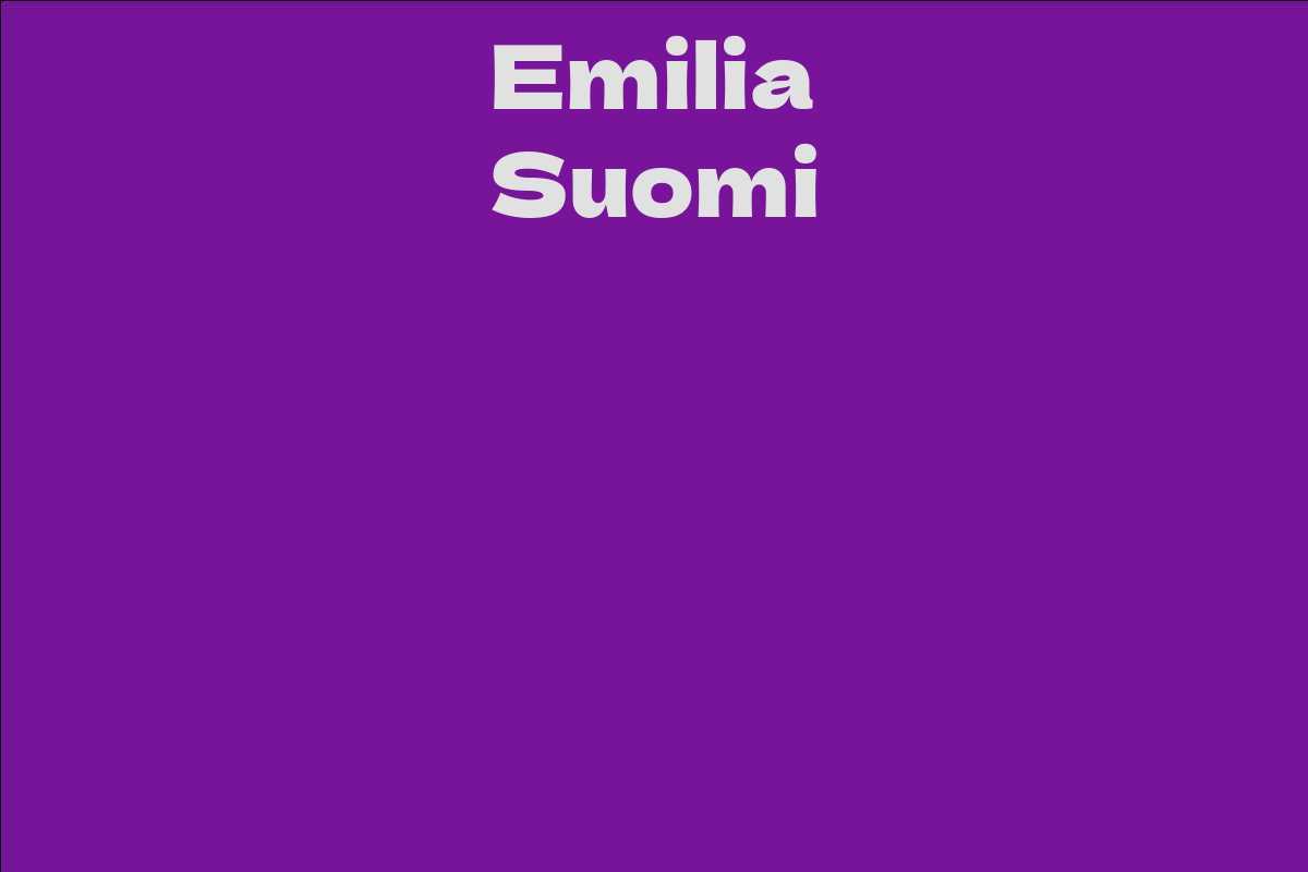 Emilia Suomi