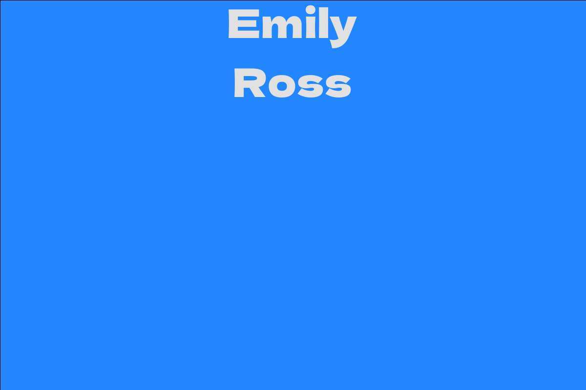 Emily Ross
