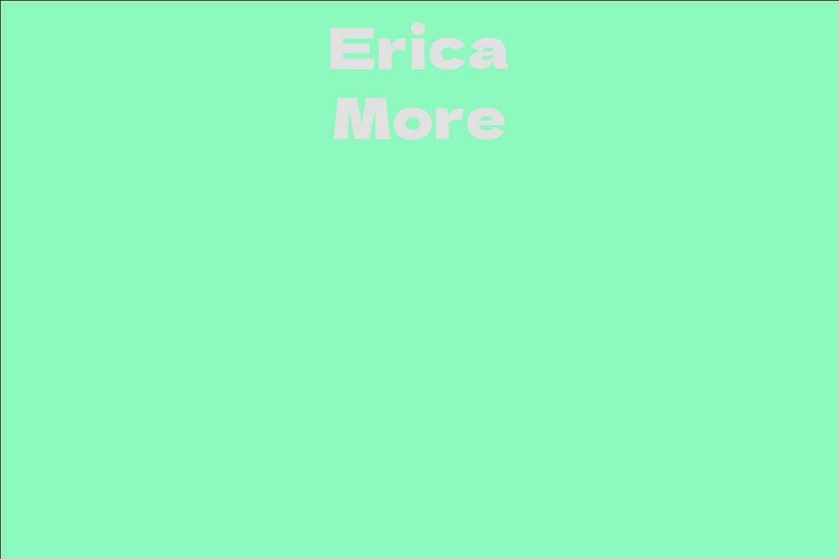 Erica More