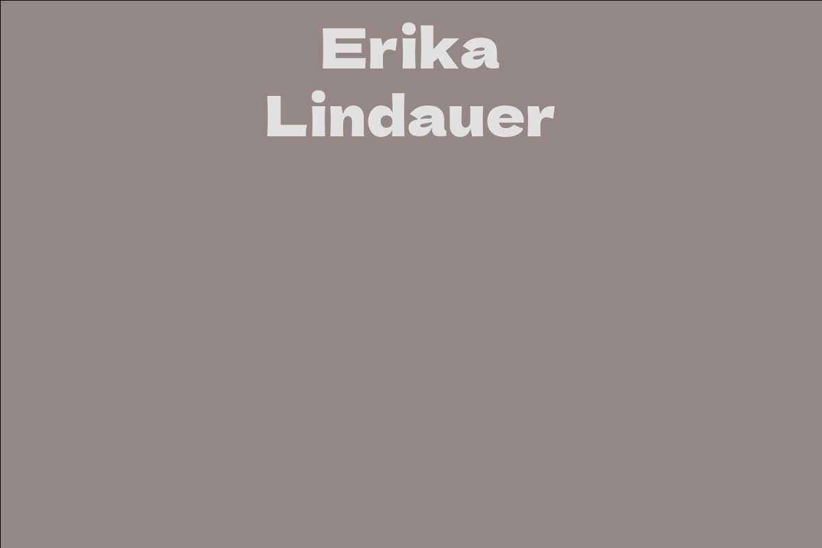 Erika Lindauer