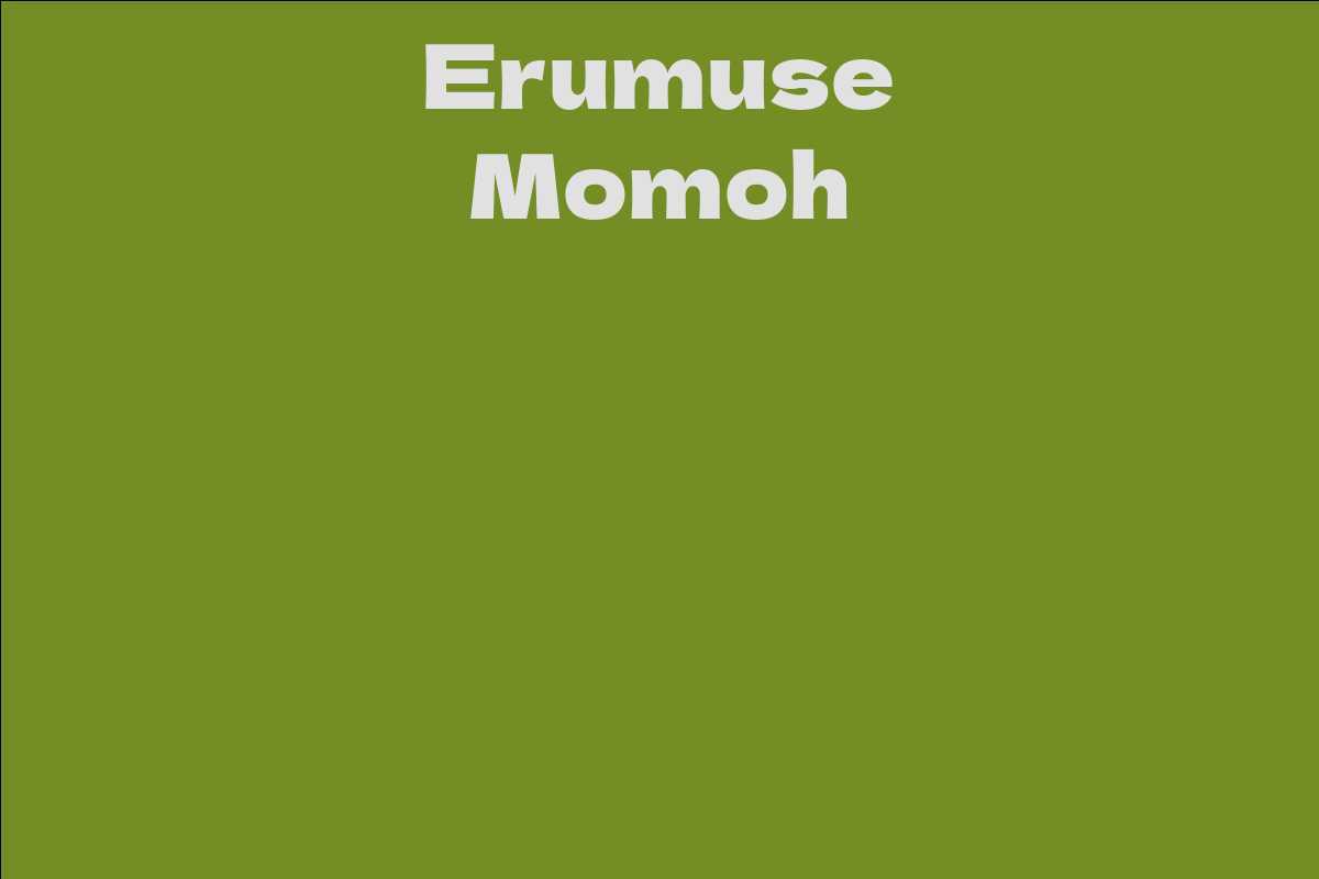 Erumuse Momoh