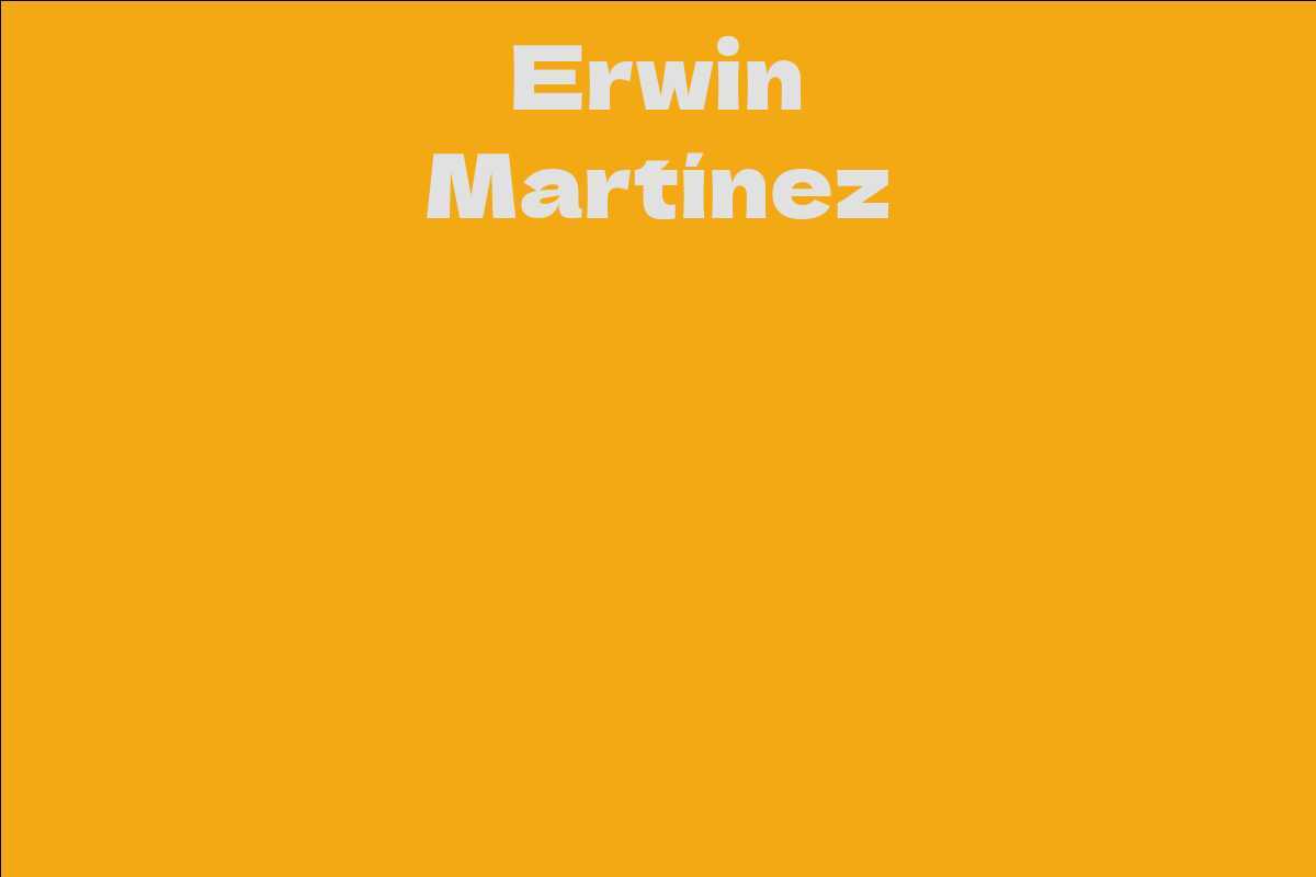 Erwin Martínez