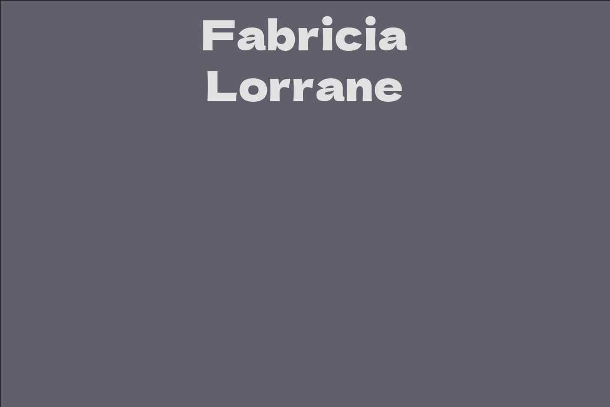 Fabricia Lorrane