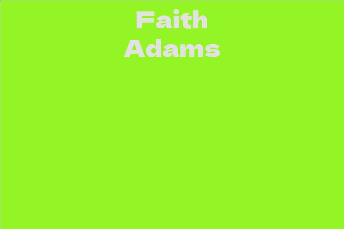 Faith Adams