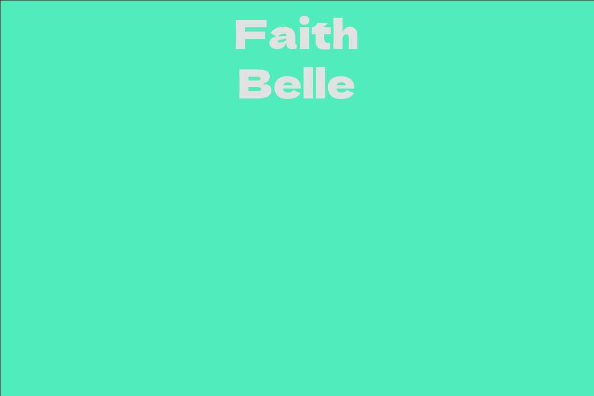 Faith Belle