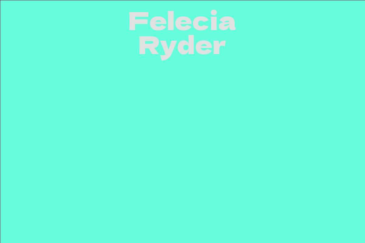 Felecia Ryder